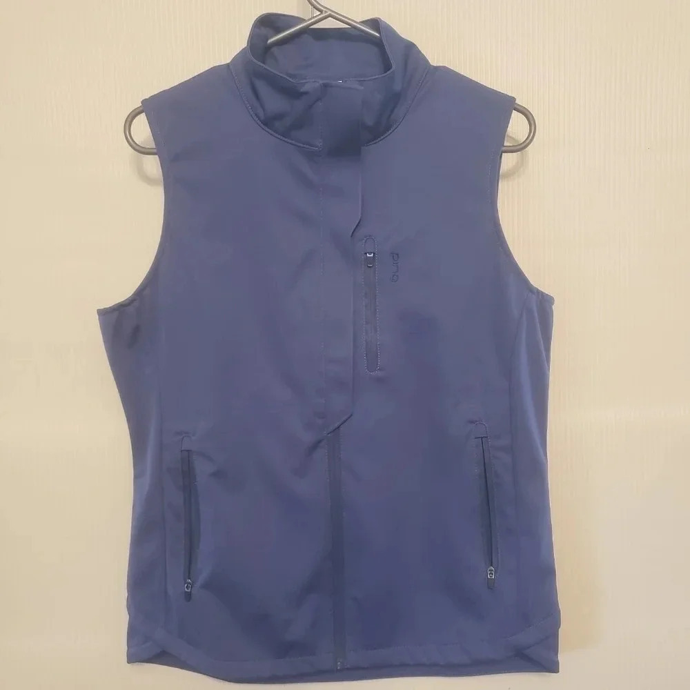 Ping Sensorwarm Womans Blue Size 10 Golf Vest.